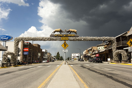 Afton Wyoming Elkhorn Arch July 31 2013